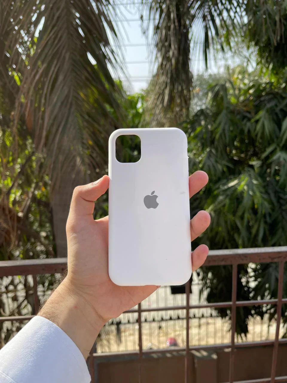 Apple iPhone Silicon Case White