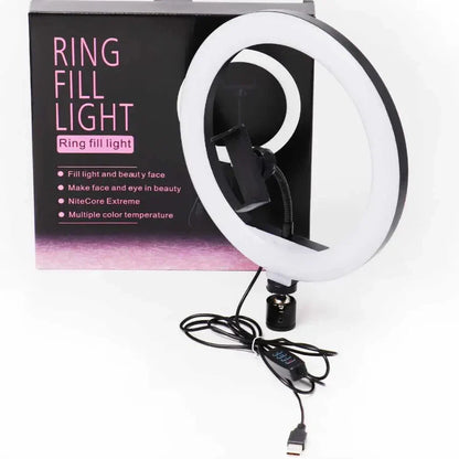 RING LIGHT 26 cm with 6ft stand