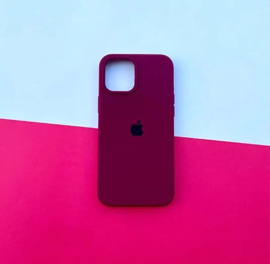 Apple Iphone Silicone Plum