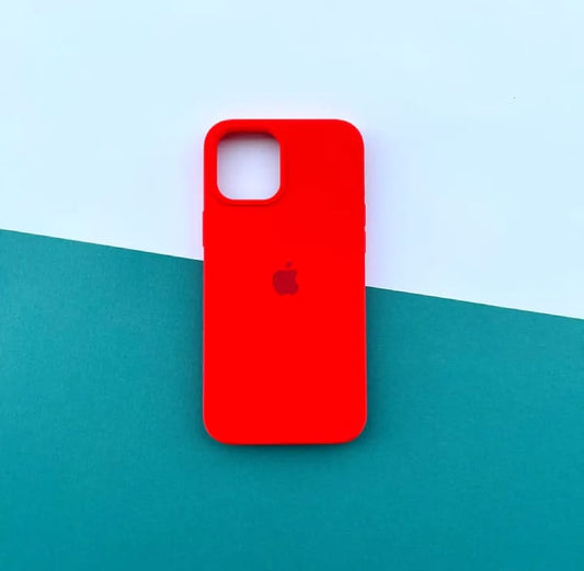 Apple iPhone Silicon Case Red