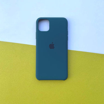 Apple iPhone Silicon Case Cosmos Blue