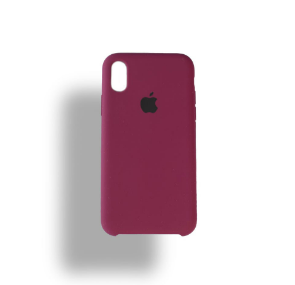 Apple Iphone Silicone Plum