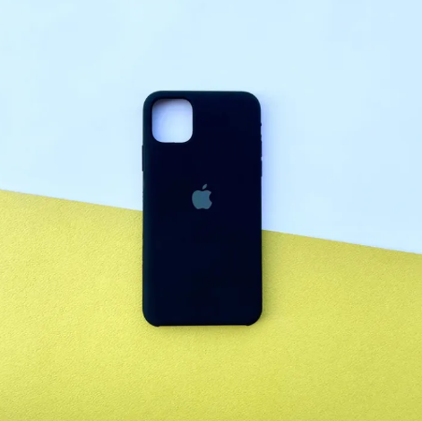 Apple Iphone Silicone Case Black