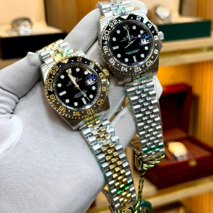 Rolex Master Silver With Black Dial