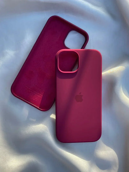 Apple Iphone Silicone Plum