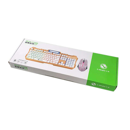 T21 Metal Gaming Keyboard with Mouse