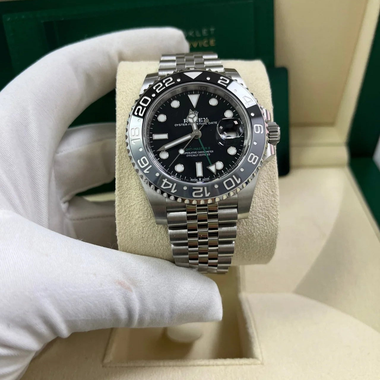 Rolex Master Silver With Black Dial